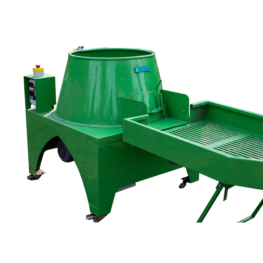Промышленная мойка для очистки ореха от зеленой кожуры (700 кг/ч) - 2