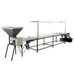 Walnut sorting inspection table